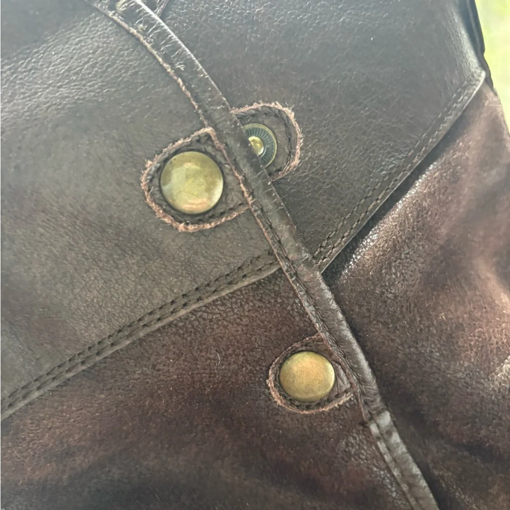 Brown Leather Women's Boots - Picture 4 of 10